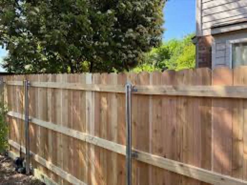 Cedar Privacy Fence in Watauga